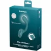 Satisfyer G for Goddess 2 Zielony - Wibrator dwusilnikowy IPX7 silikon