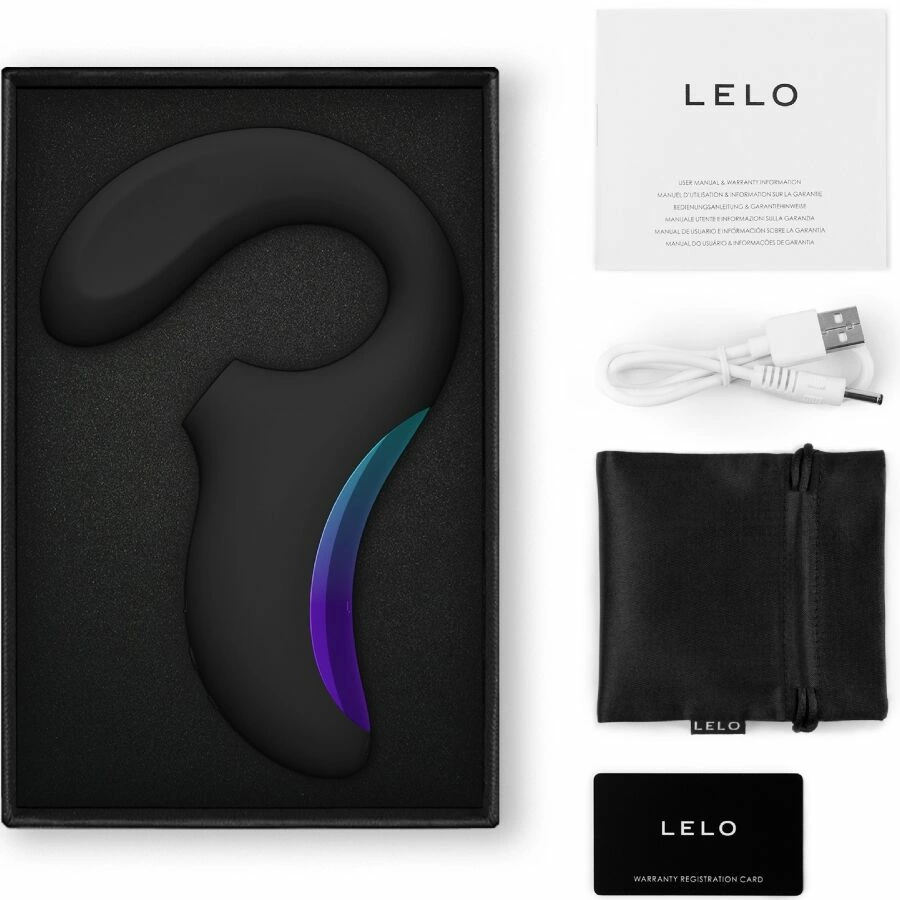 LELO ENIGMA Wave Czarny - Intymny masażer soniczny z technologią WaveMotion LELO ENIGMA Wave Czarny - Intymny masażer soniczny z technologią WaveMotion