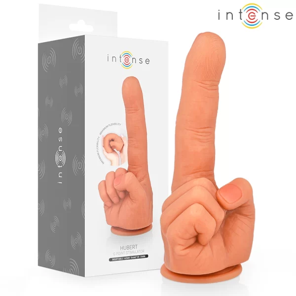 Hubert Flexible Anatomical G-Spot Stimulator 14.2cm Silicone