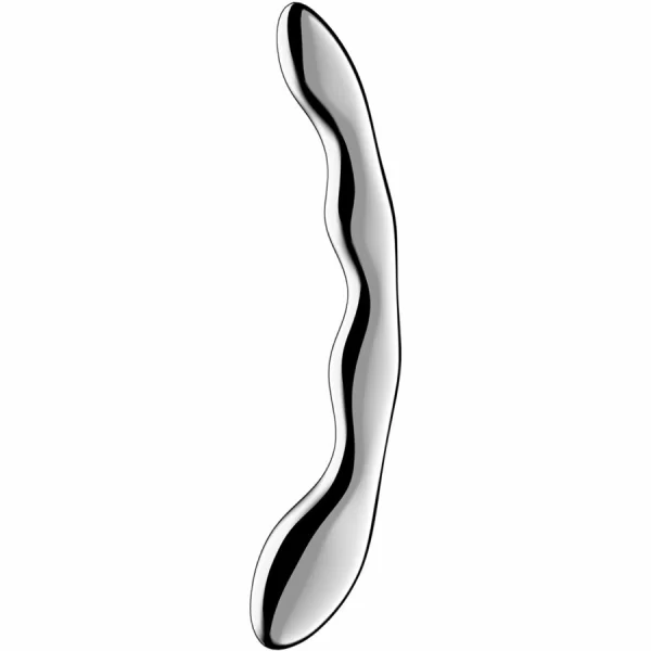 Cosmic Crest 2 Steel Double-Ended Intimate Massage Wand 20.5cm