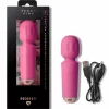 Mini Rechargeable Wand 16 Modes Peony Pink Compact Massager