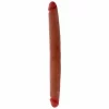 ToyJoy Get Real Silicone Double-Sided Intimate Device Caramel 40cm