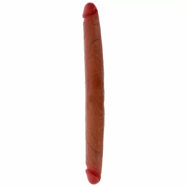 ToyJoy Get Real Silicone Double-Sided Intimate Device Caramel 40cm