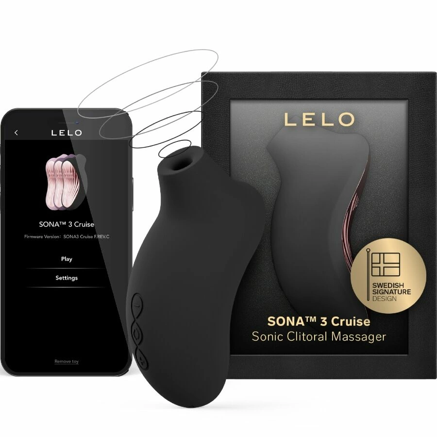 SONA 3 Cruise Black - Sonic Intimate Device with App Control