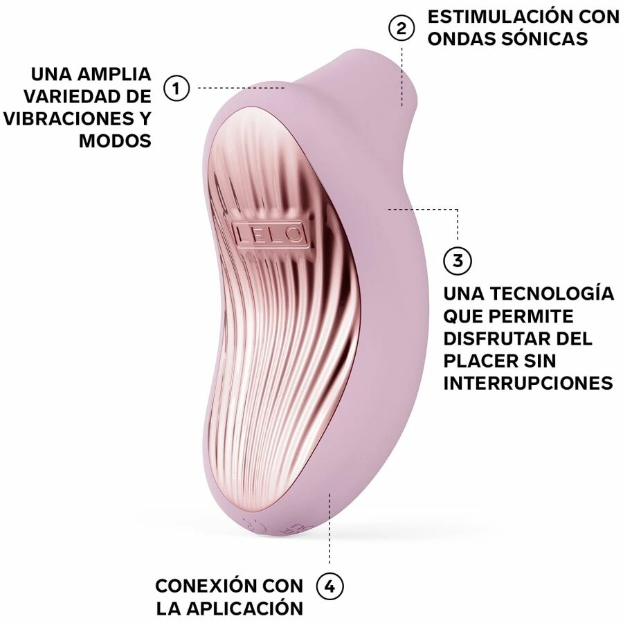 LELO SONA 3 Cruise Intymny Stymulator Soniczny Soft RoÅ¼owy Bluetooth