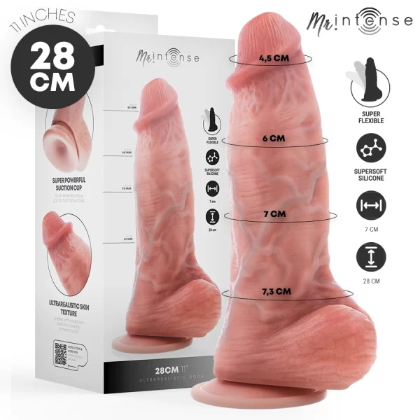 Dreamlove MR INTENSE Spencer Silicone Model 28cm with Suction Base