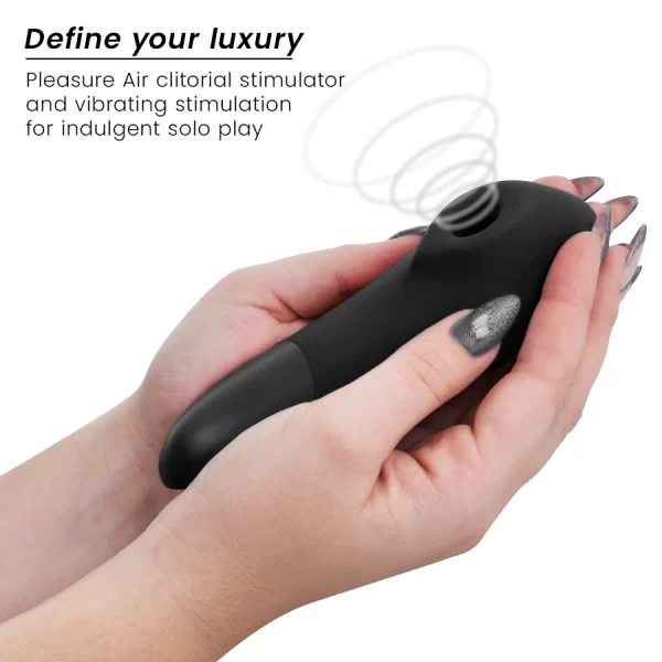 Womanizer Enhance czarny - stymulator 2w1 z technologiÄ… powietrznÄ… i wibracjami