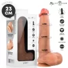 Bruce Silicone Model 23cm x 5.2cm Suction Cup Strap-On Compatible