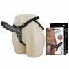 Landon Black Adjustable Hollow Strap-On System 18cm