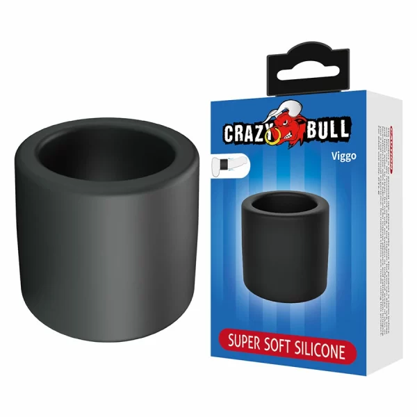 Viggo Silicone Support Ring Black - Comfort Fit