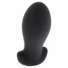 Extreme Heavy Stretcher Plug Medium Silicone Black 5.5cm