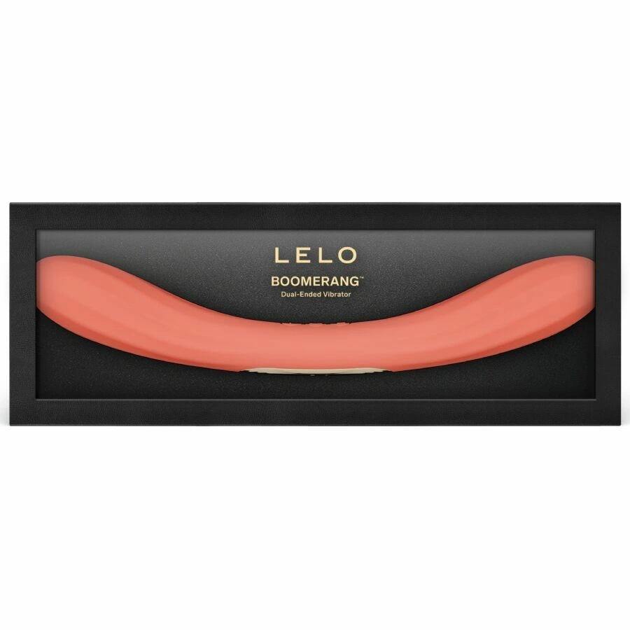 LELO Boomerang Podwojny Wibrator Coral Red - wodoodporny LELO Boomerang Podwojny Wibrator Coral Red - wodoodporny