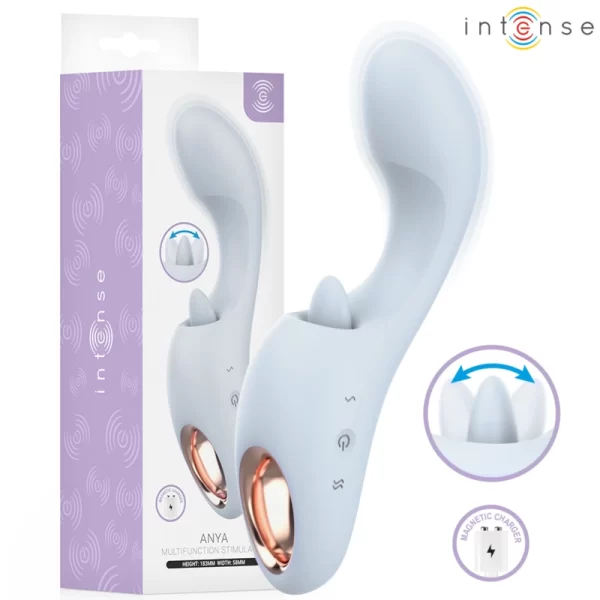 ANYA Multifunction Vibration & Movement Stimulator Lavender 183mm