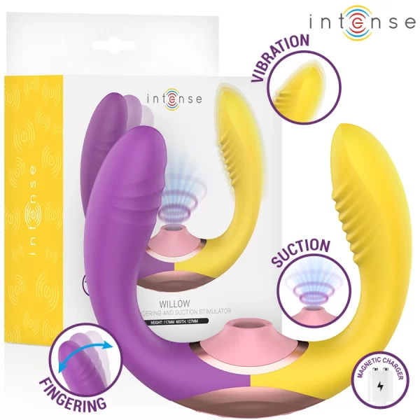 Willow 3-in-1 Suction & Vibration Stimulator