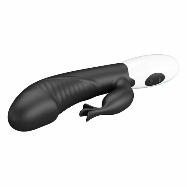 PRETTY LOVE Rasmussen 30-Function Dual Action Vibrator Black