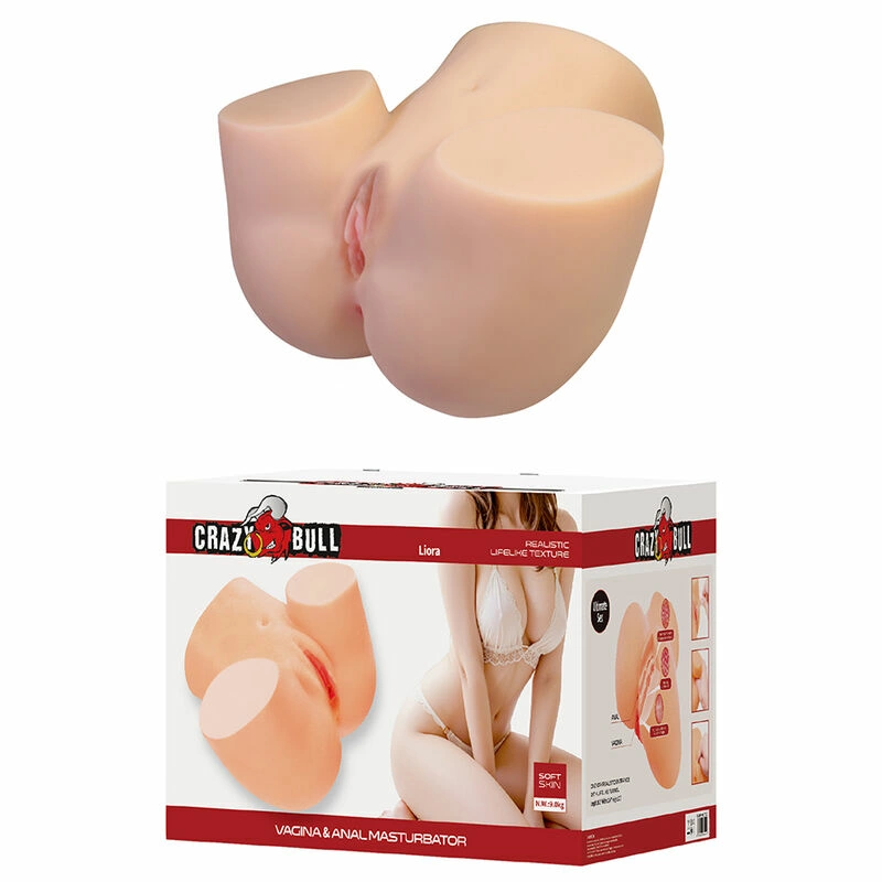 Crazy Bull LIORA XXL - dwuwejÅ›ciowa maszyna intymna anatomiczna TPR