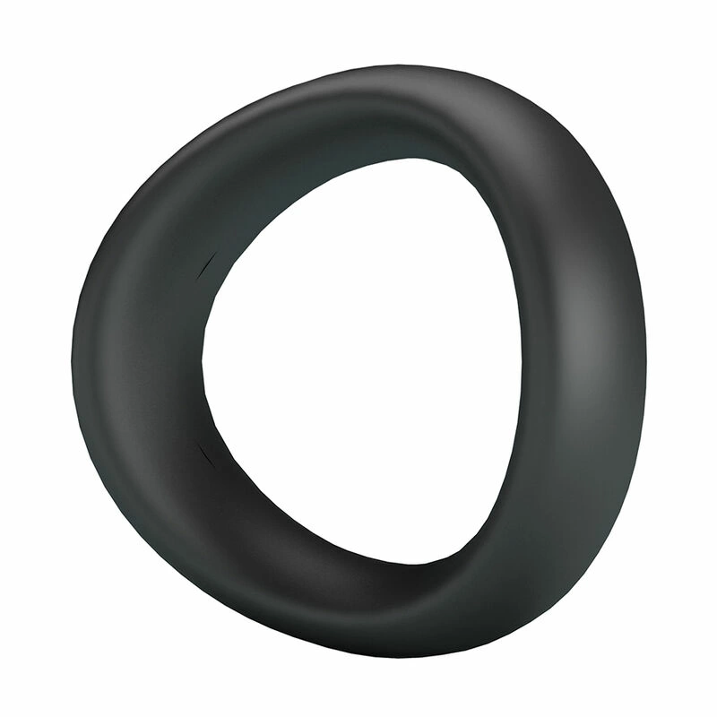 Valen Ergonomic Silicone Ring Black - Flexible Comfort Fit Valen Ergonomic Silicone Ring Black - Flexible Comfort Fit
