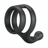 Yancy Dual Support Silicone Ring Black Ergonomic Design