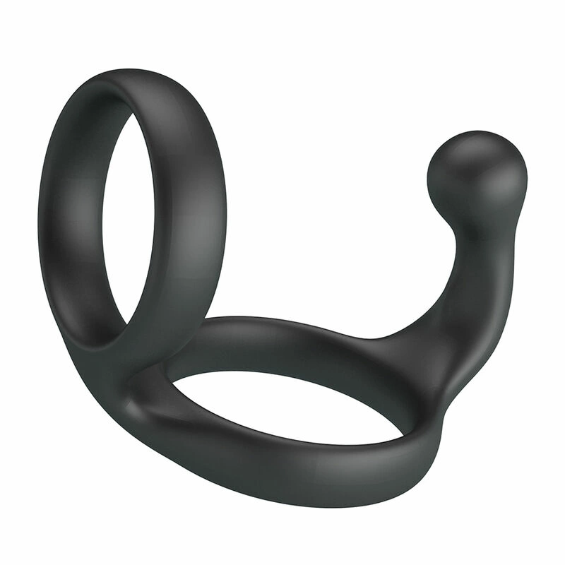 Florian Dual Support Silicone Ring Black Ergonomic Design