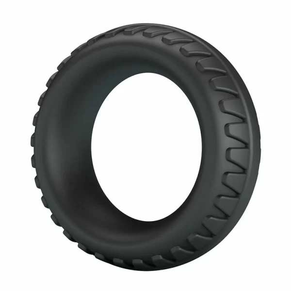 Merritt Silicone Ring Black - Textured