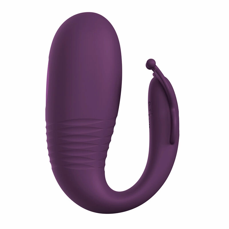 PRETTY LOVE Klay Thrusting Egg Vibrator App Control Purple Silicone