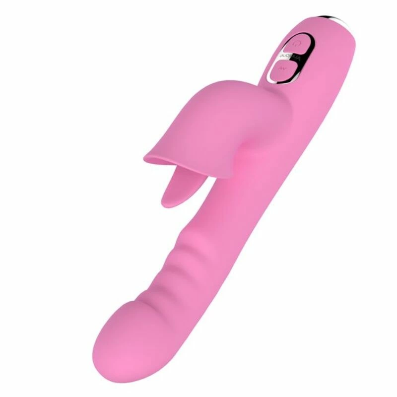 T-MAY Rabbit Vibrator Pink - Dual Motion