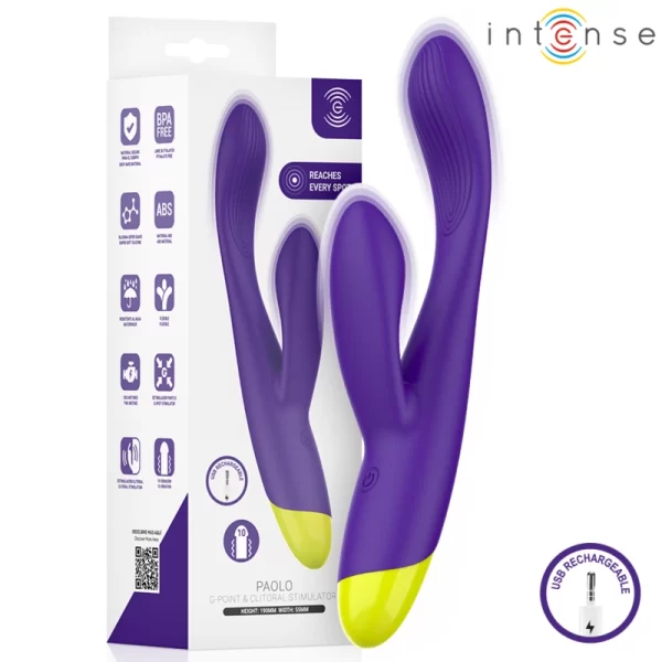 PAOLO Rechargeable Dual-Action Stimulator