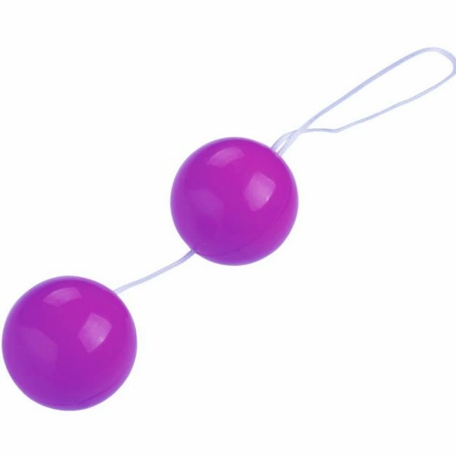 Twins Balls Lilac Unisex Kegel Exercise System TPR
