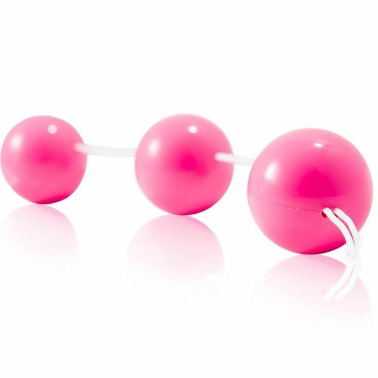Strip Pink Intimate Beads ABS 3-Piece Set 34mm
