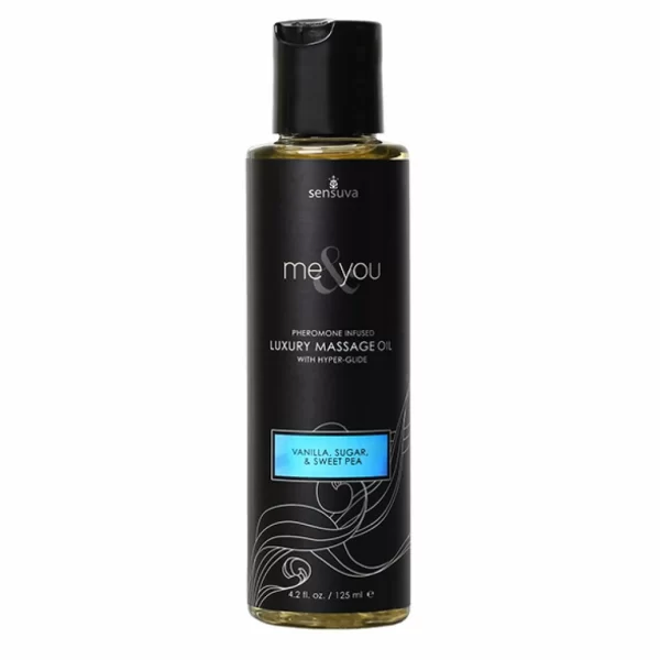 Sensuva Me & You Massage Oil Vanilla Sugar & Sweet Pea 125ml