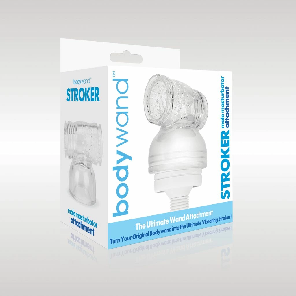 Bodywand Stroker Attachment Clear – Wibratory masażery