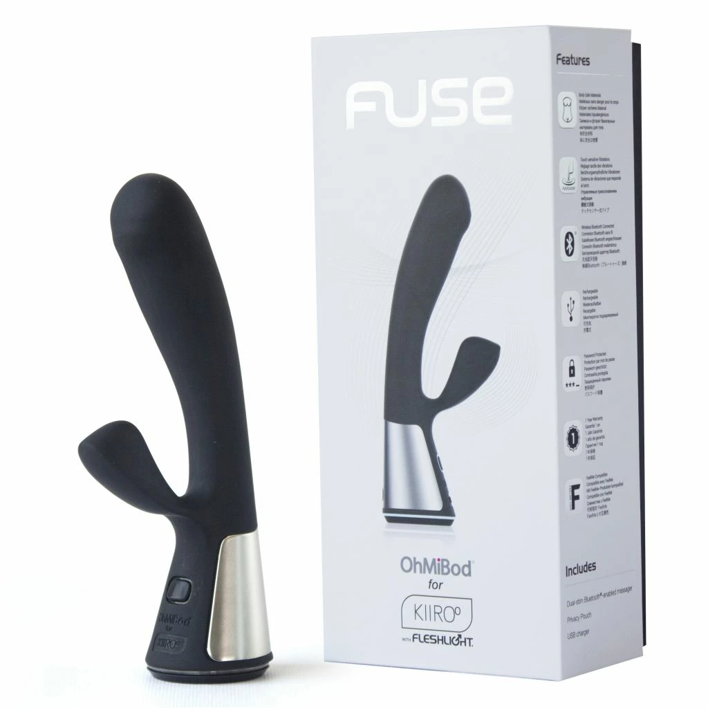 Kiiroo OhMiBod Fuse Black – Dla par