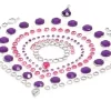 Bijoux Indiscrets Flamboyant Dekoracyjne KrysztaÅ‚ki Purple & Pink