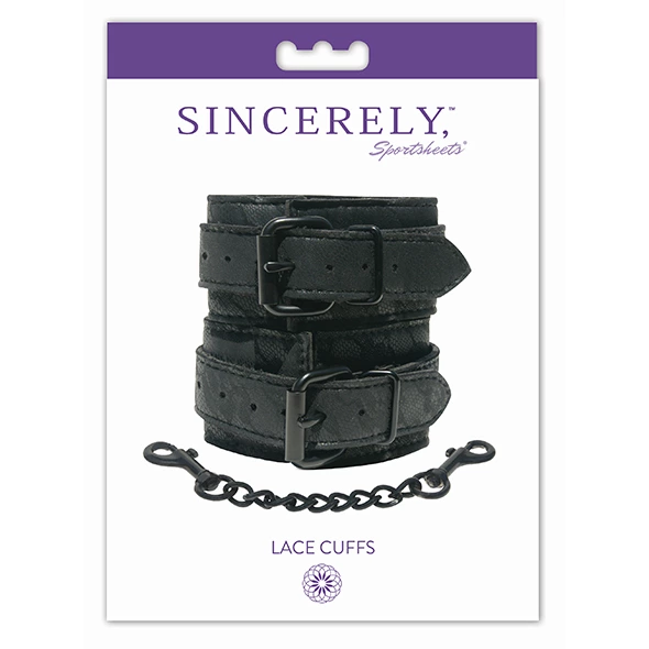 Sportsheets Sincerely Lace Cuffs