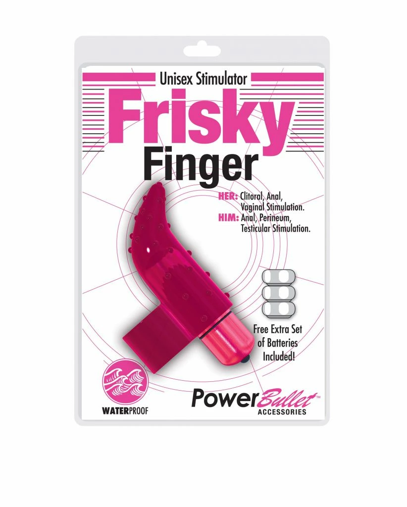 PowerBullet Frisky Finger Pink - Anelma PowerBullet Frisky Finger Pink – Na palec