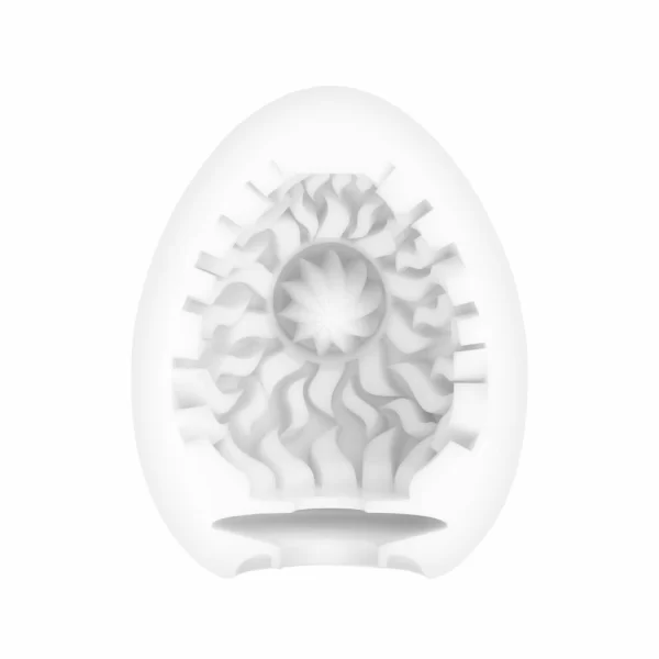 TENGA EGG SHINY Pride Edition Intimate Device Rainbow 1 pc combines flexible elastomer and an ergonomic design for comfortable