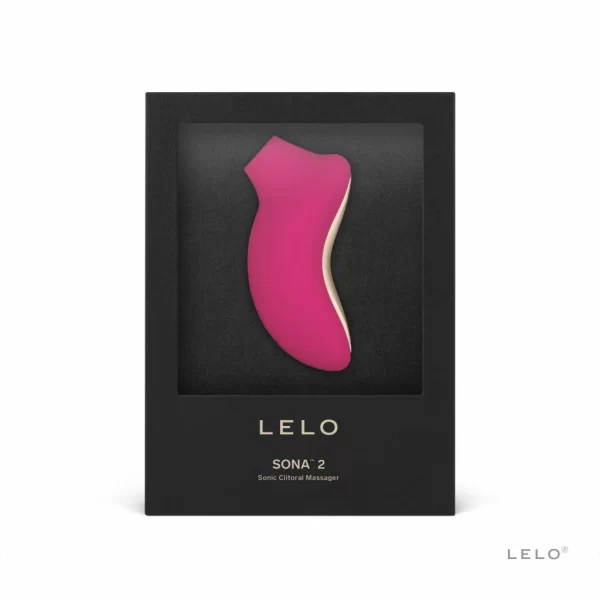 Lelo Sona 2 Cerise - soniczny stymulator z 12 trybami