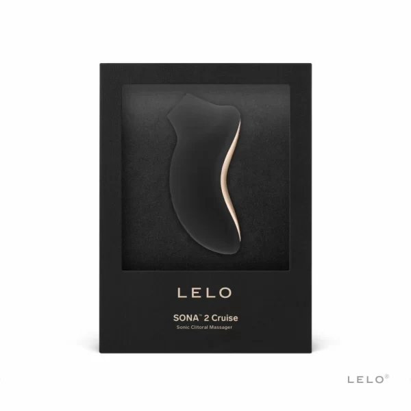 Lelo Sona 2 Black - soniczny stymulator z 12 trybami pracy