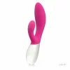 LELO Ina Wave Cerise - Dual Motor Silicone Massage Device - Anelma Lelo Ina Wave Cerise - vibraattori