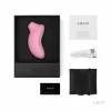 LELO Sona Cruise Intimate Sonic Massager Pink - 8 Modes Waterproof USB. Air stimulators. See materials