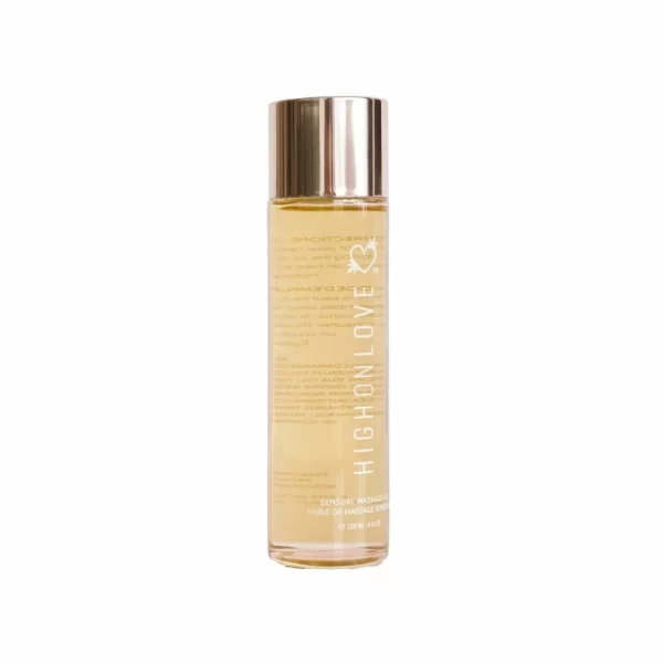 HighOnLove Olejek do masaÅ¼u Strawberries & Champagne 120ml naturalny