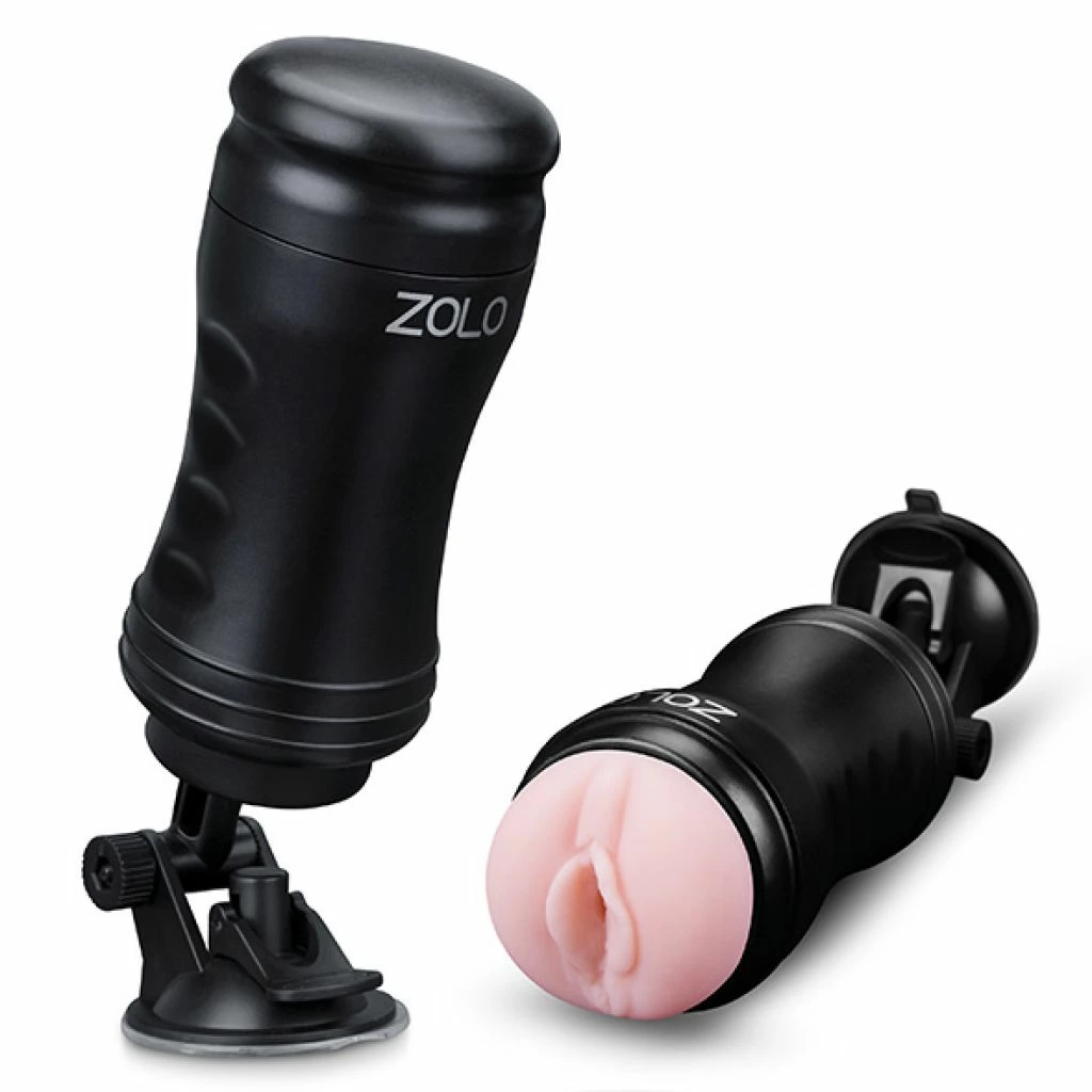 Zolo Solo Flesh Intimate Machine with Suction Mount - Anelma Zolo Solo Flesh Intimate Machine with Suction Mount