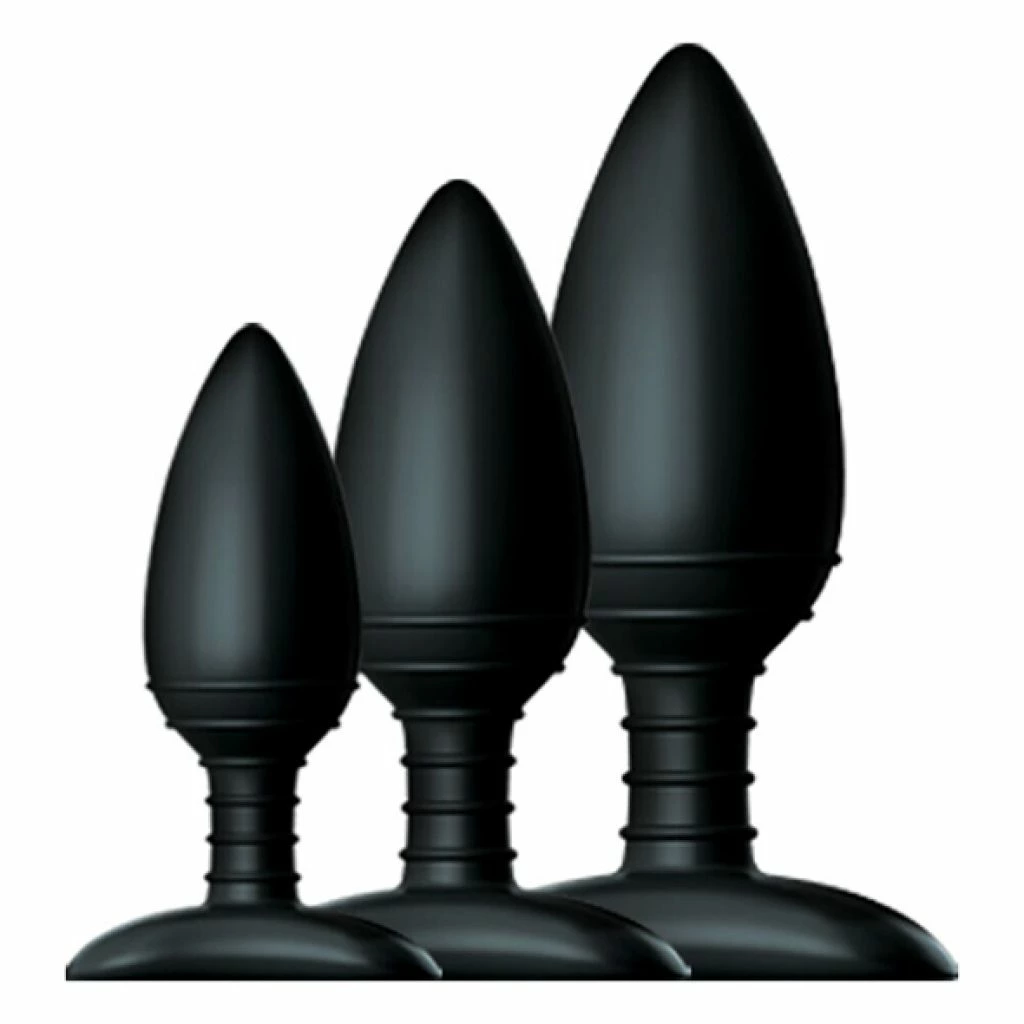 Nexus Trio Silicone Set - Graduated Intimate Plug Kit