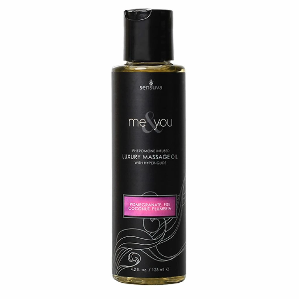 Sensuva Me & You Massage Oil 125ml Pomegranate Fig Coconut Plumeria