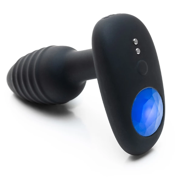 Kiiroo OhMiBod Lumen Black - Interactive Plug with LED & App