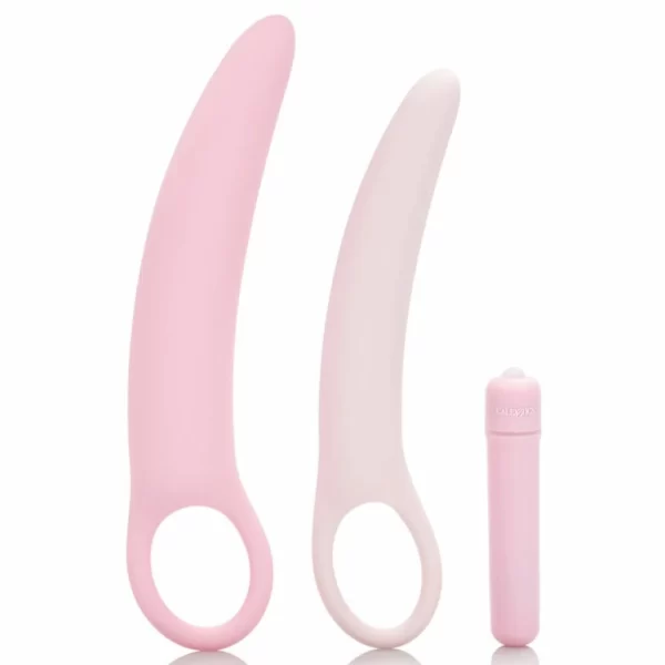 CalExotics Inspire Vibrating Dilator Kit silikonowy zestaw z wibracjÄ…