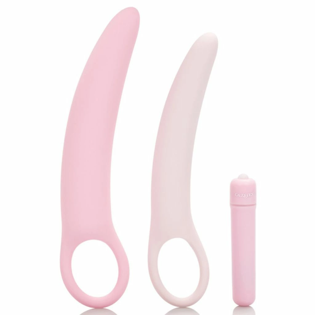 CalExotics Inspire Vibrating Dilator Kit silikonowy zestaw z wibracjÄ…