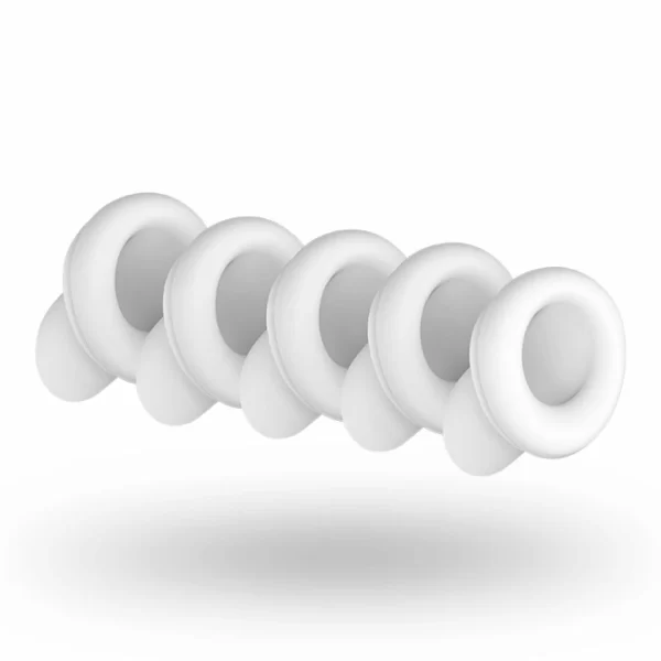 Satisfyer 2 Next Generation Replacement Tips Set of 5 - Soft Silicone Heads. Other
