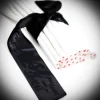 Bijoux Indiscrets Silky Soft Fabric Restraints Black 100% Bijoux Indiscrets Silky Soft Fabric Restraints Black 100%