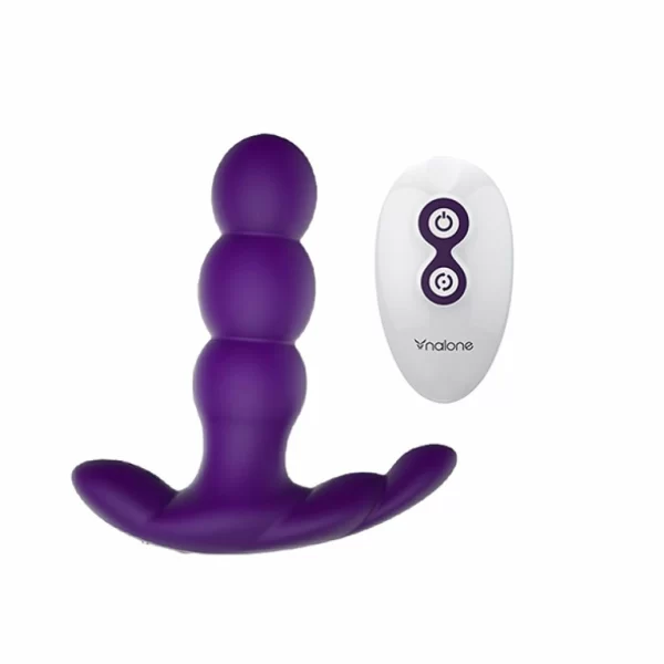 Nalone Pearl Purple Prostate Massager with Remote Control
